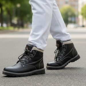 Mishansha Black Men's Boots